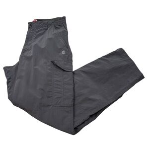 Men’s Grasshoppers Brand Insect Shield Slate Grey Cargo Style Pants Size 34R